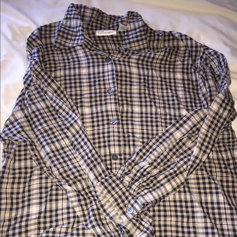 DanaBuchman Collared Button Up